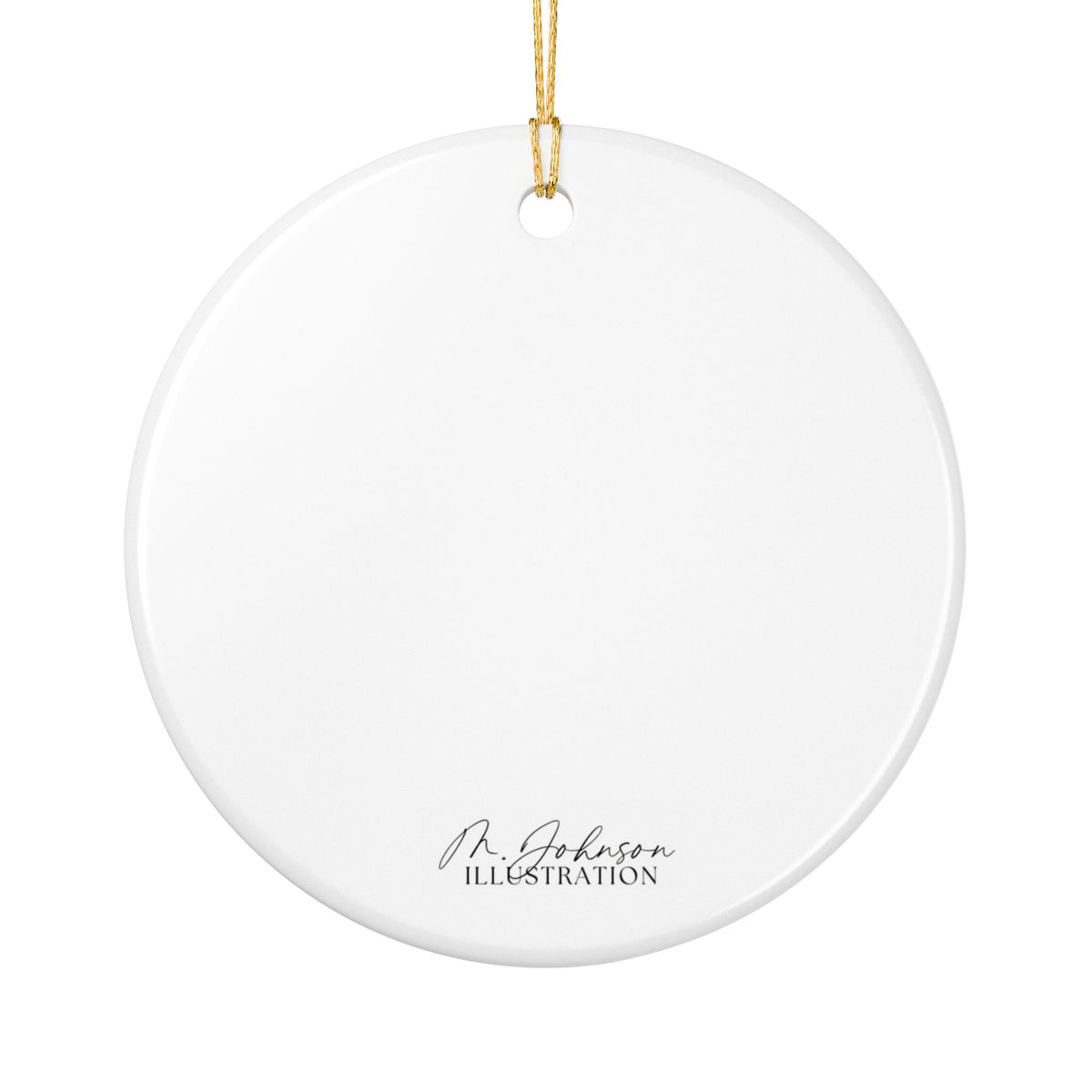 Ceramic Ornament – "You Have Made a Difference" Friendship Gift