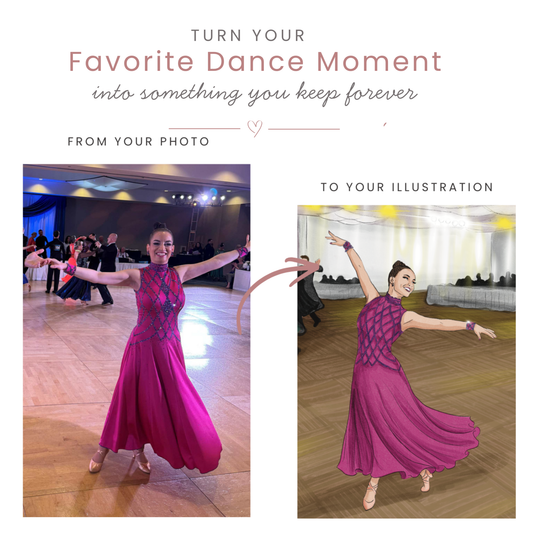 Custom Dance Illustration