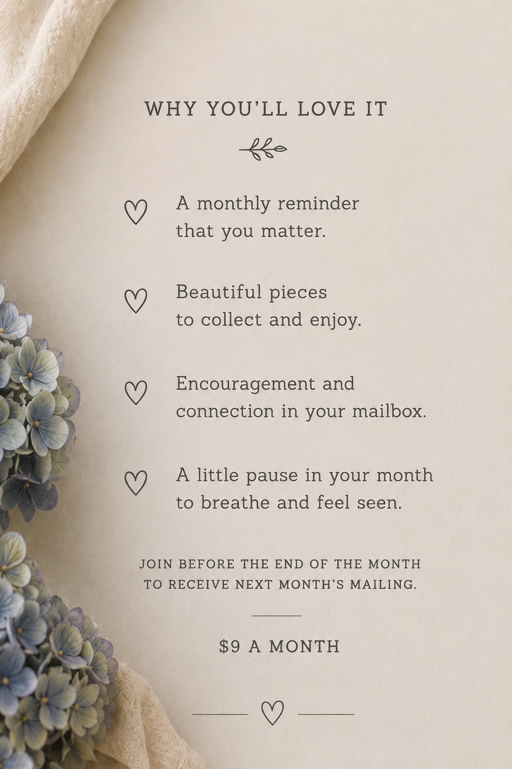 Dear Friend | Monthly Happy Mail Subscription