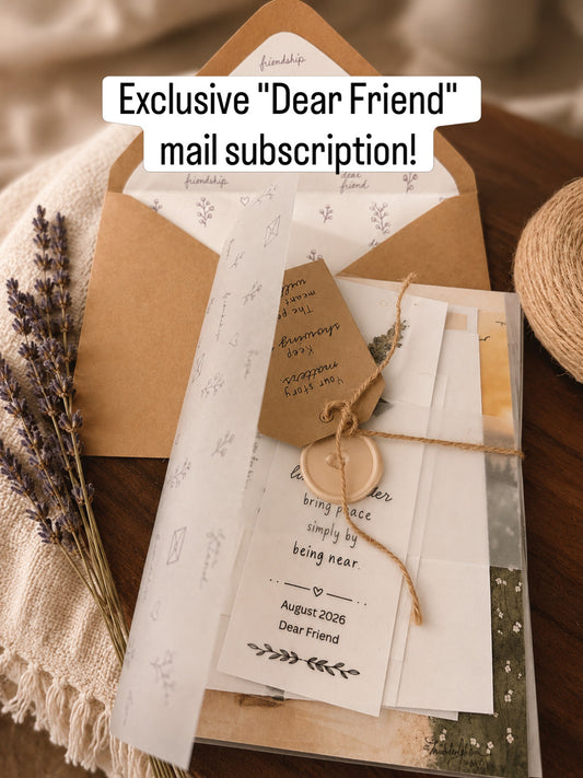 Dear Friend | Monthly Happy Mail Subscription
