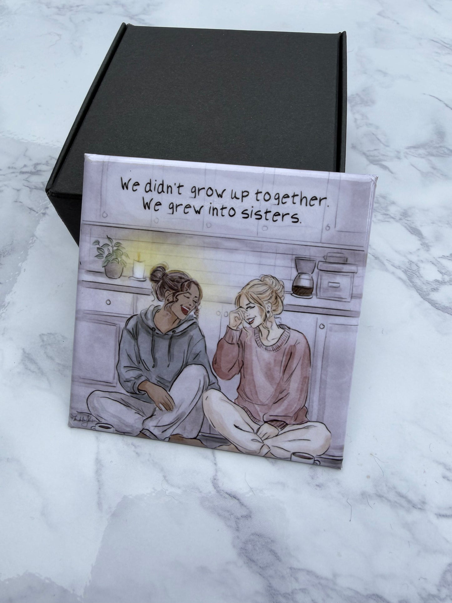 Friendship Magnets 2.5" x 2.5"
