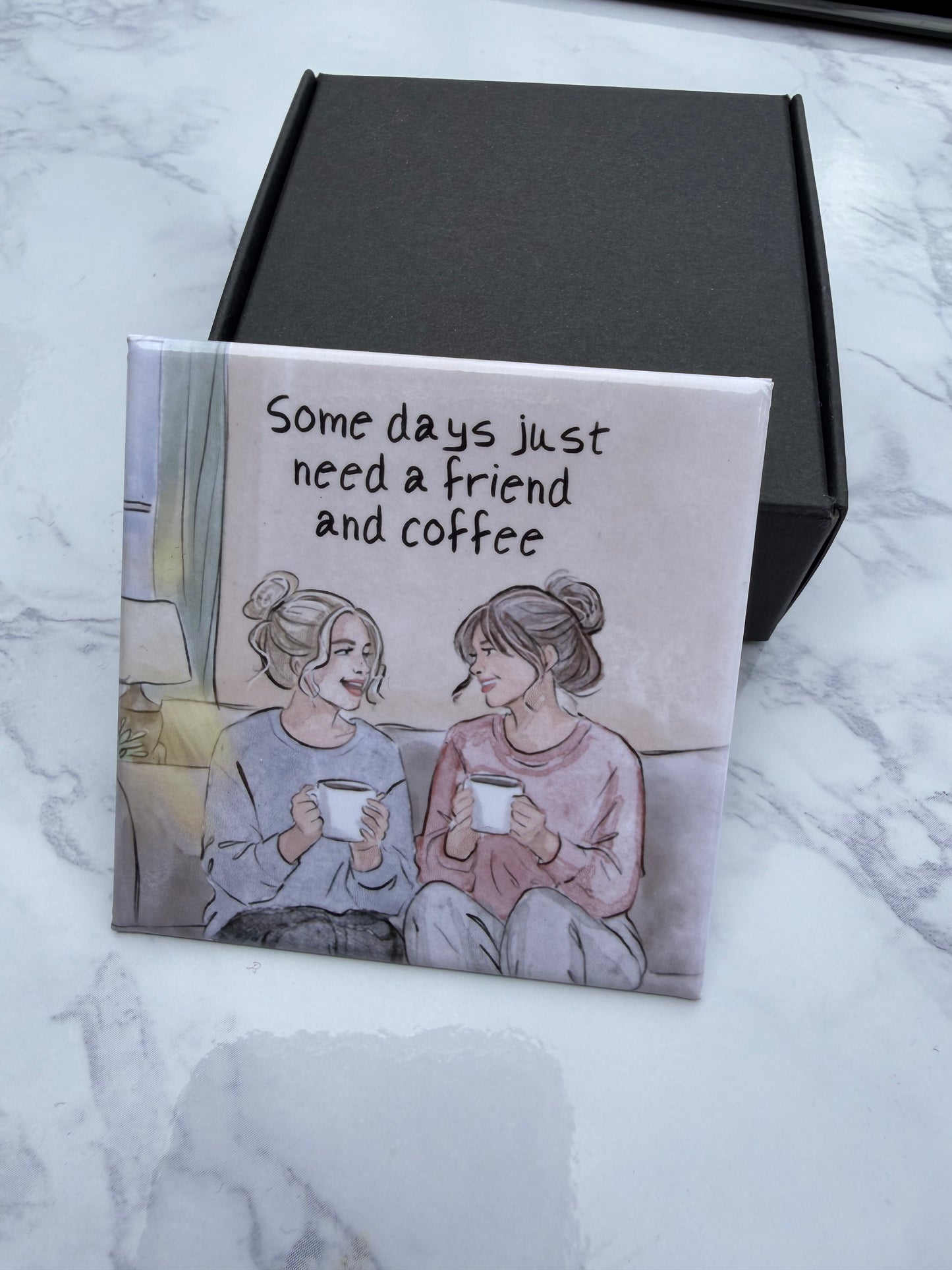 Friendship Magnets 2.5" x 2.5"