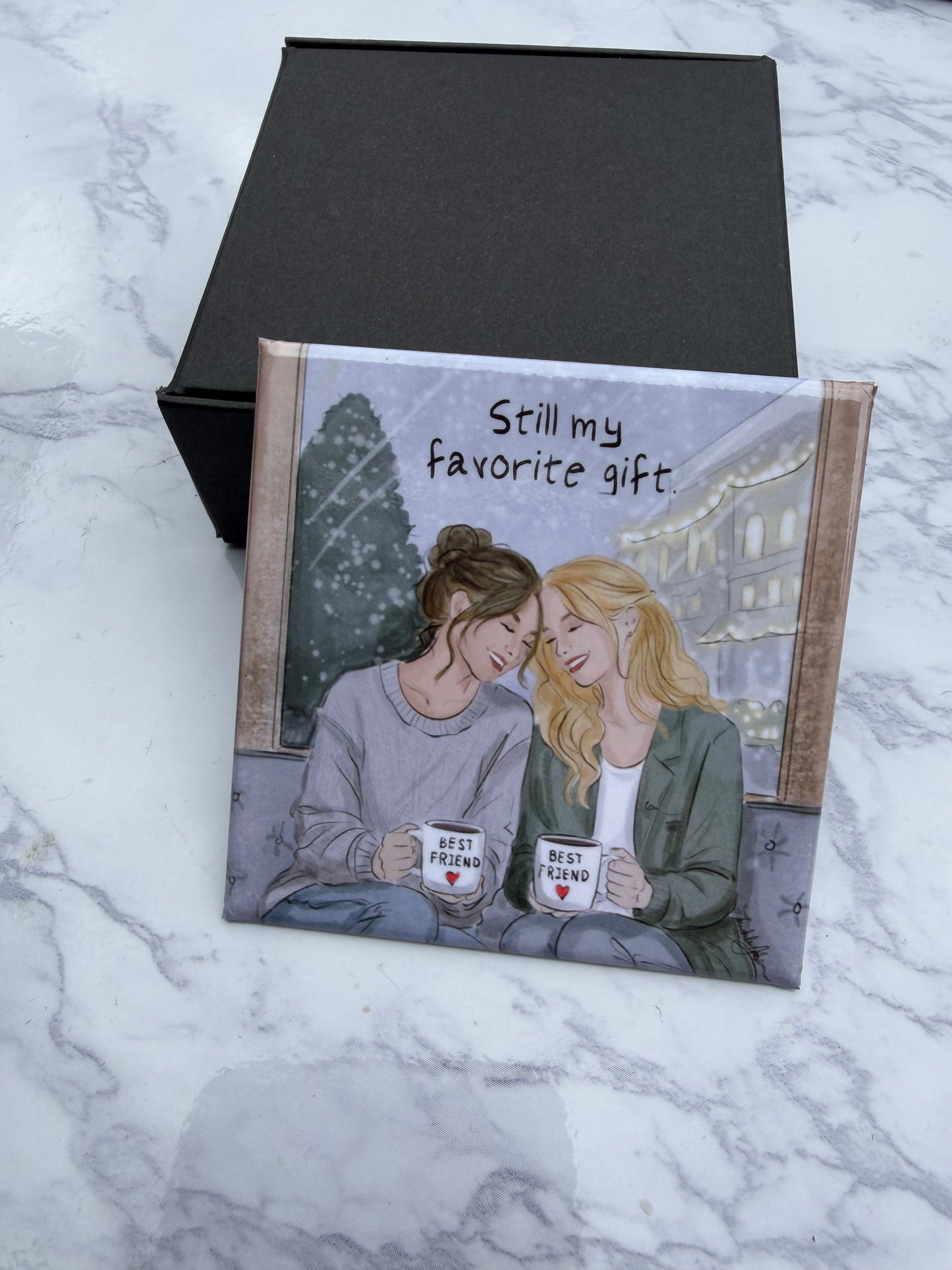 Friendship Magnets 2.5" x 2.5"