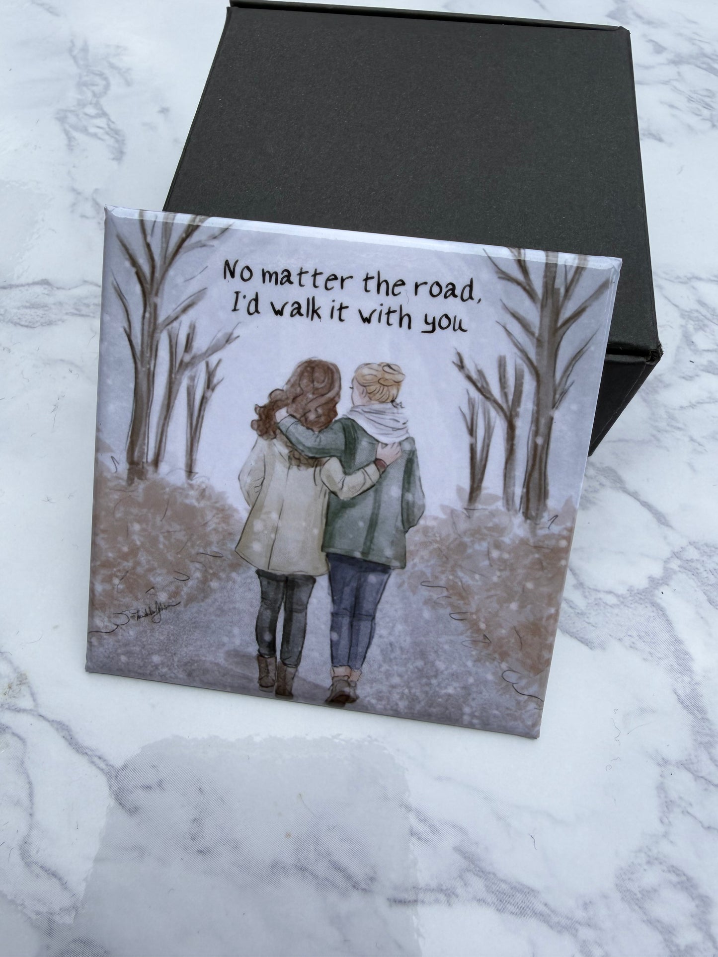 Friendship Magnets 2.5" x 2.5"